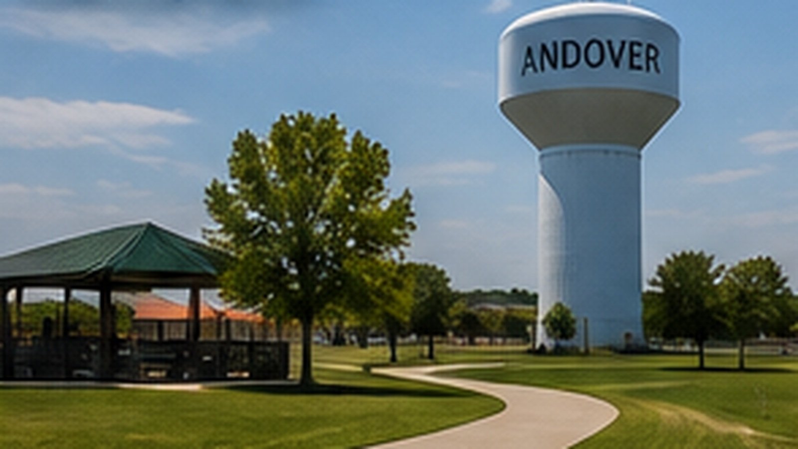 Commercial parking lot maintenance in Andover, KS